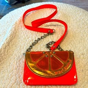 Betsey Johnson Orange 🍊 Slice Crossbody